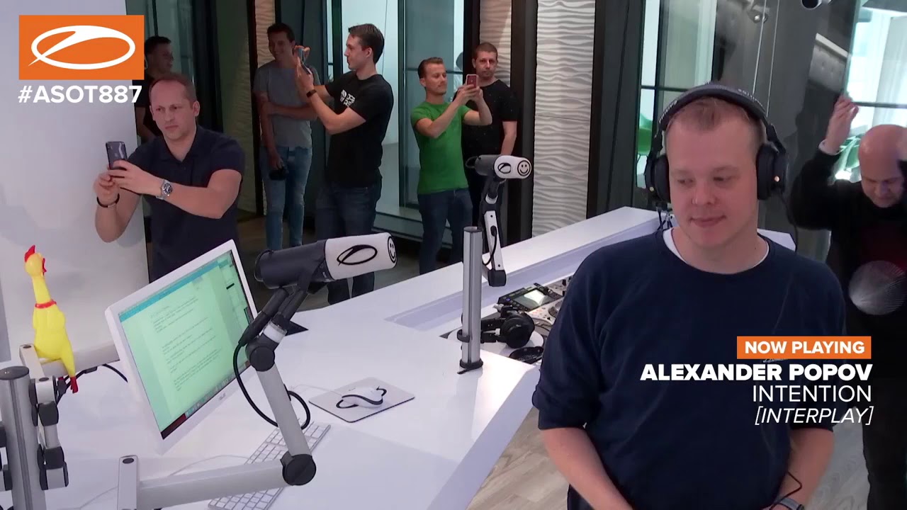 Alexander Popov in the Studio for ASOT #887 🎶