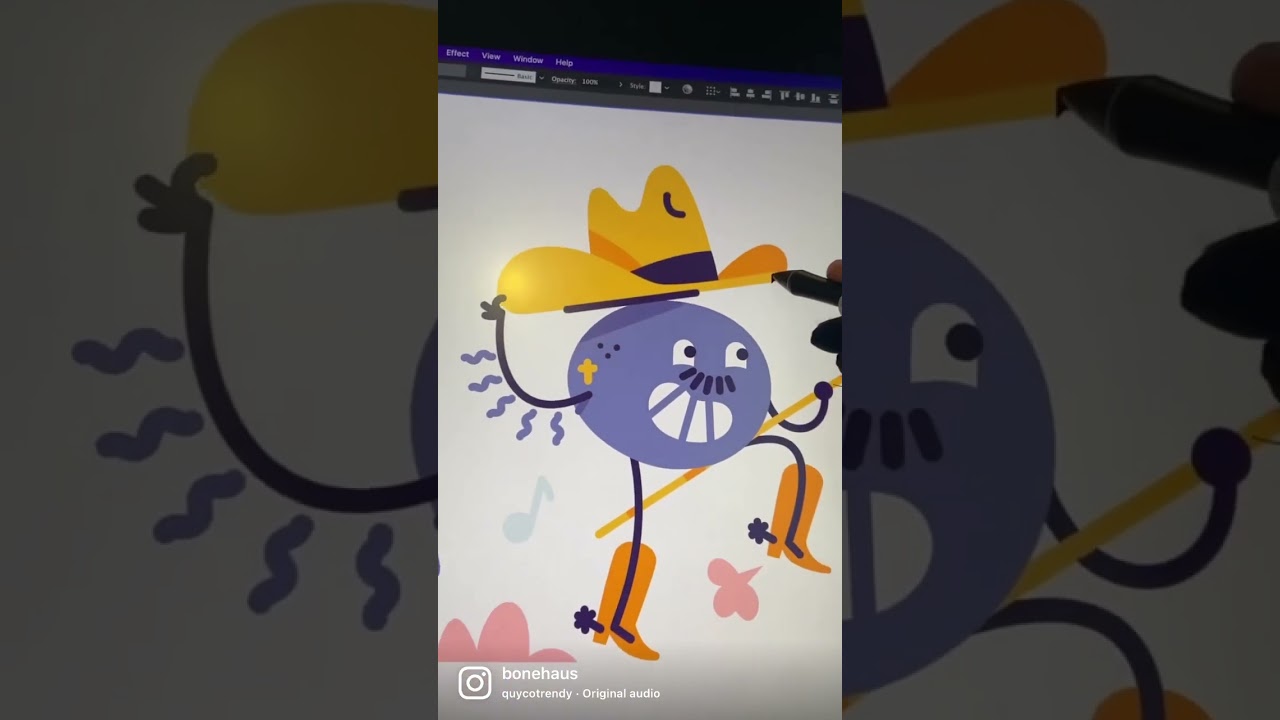 Animate a Vector CowGrape in Illustrator & After Effects