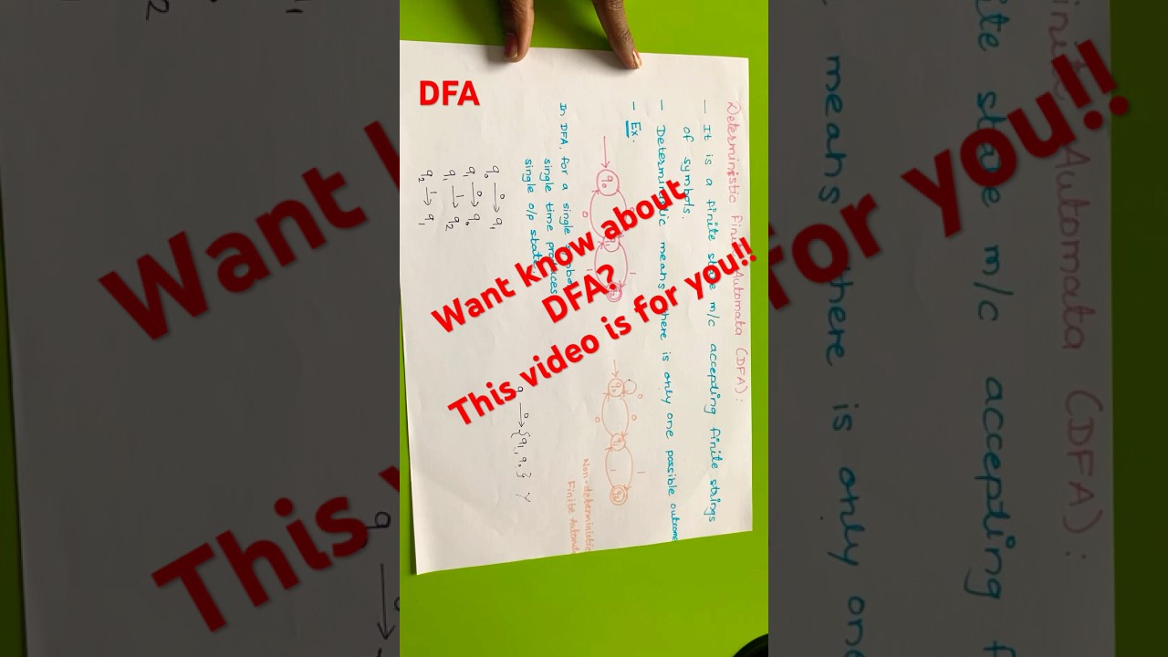 Master Deterministic Finite Automata (DFA) with Clear Examples 🚀
