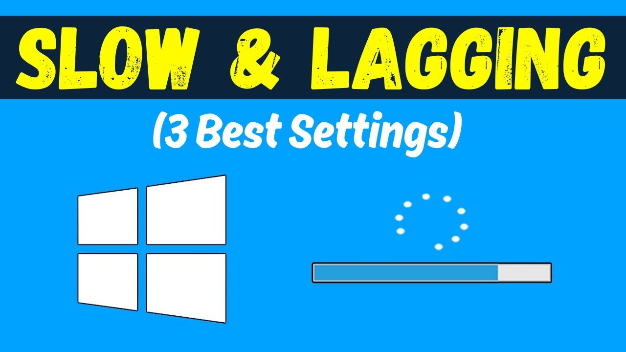 Fix Windows 10 Slow Lagging in 3 Easy Steps π₯οΈ