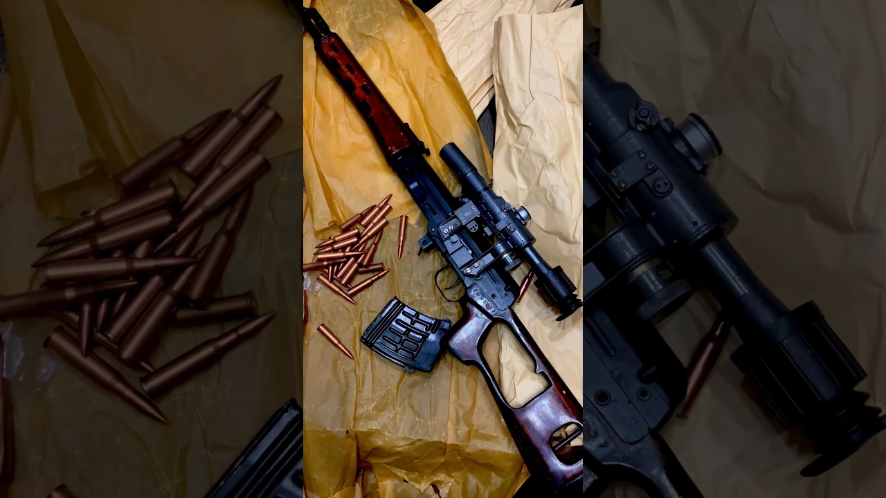 Legendary Dragunov SVD Sniper Rifle & PSO-1 Scope 🔫