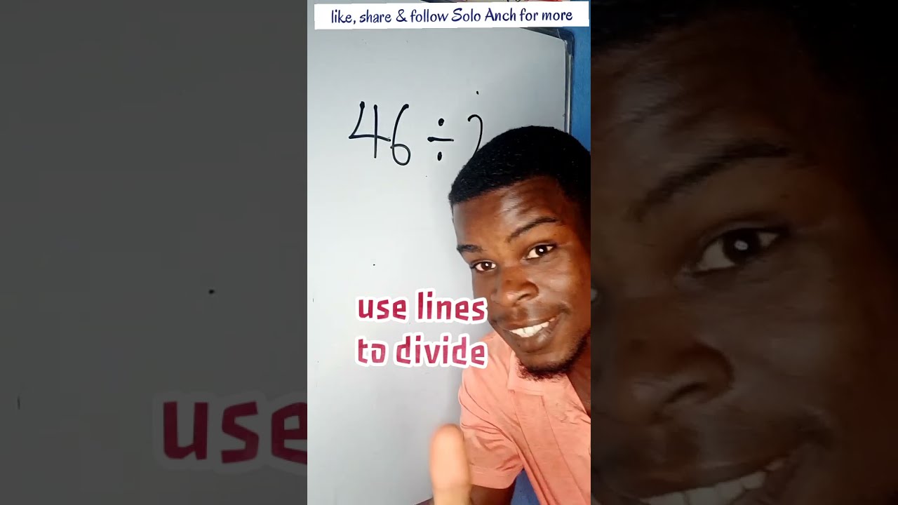 Learn to Divide Numbers Using Lines