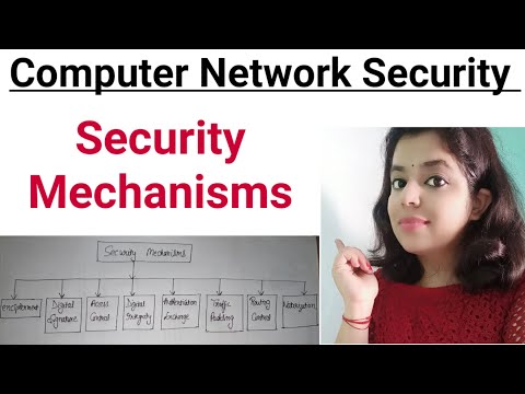 Security Mechanisms | Computer Network Security | Information and Cyber Security |Full Course|Lec-04