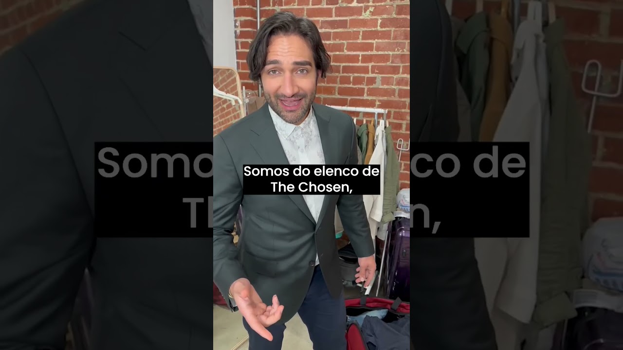 Este é o elenco de The Chosen. É claro que Jonatham Roumie é Jesus, e Shahar Isaac é Simão…