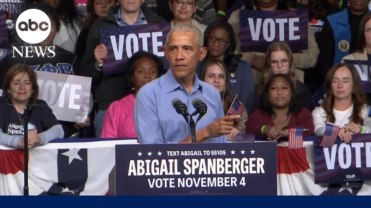 Obama Headlines Final Campaign Weekend for Key Democratic Races 🗳️