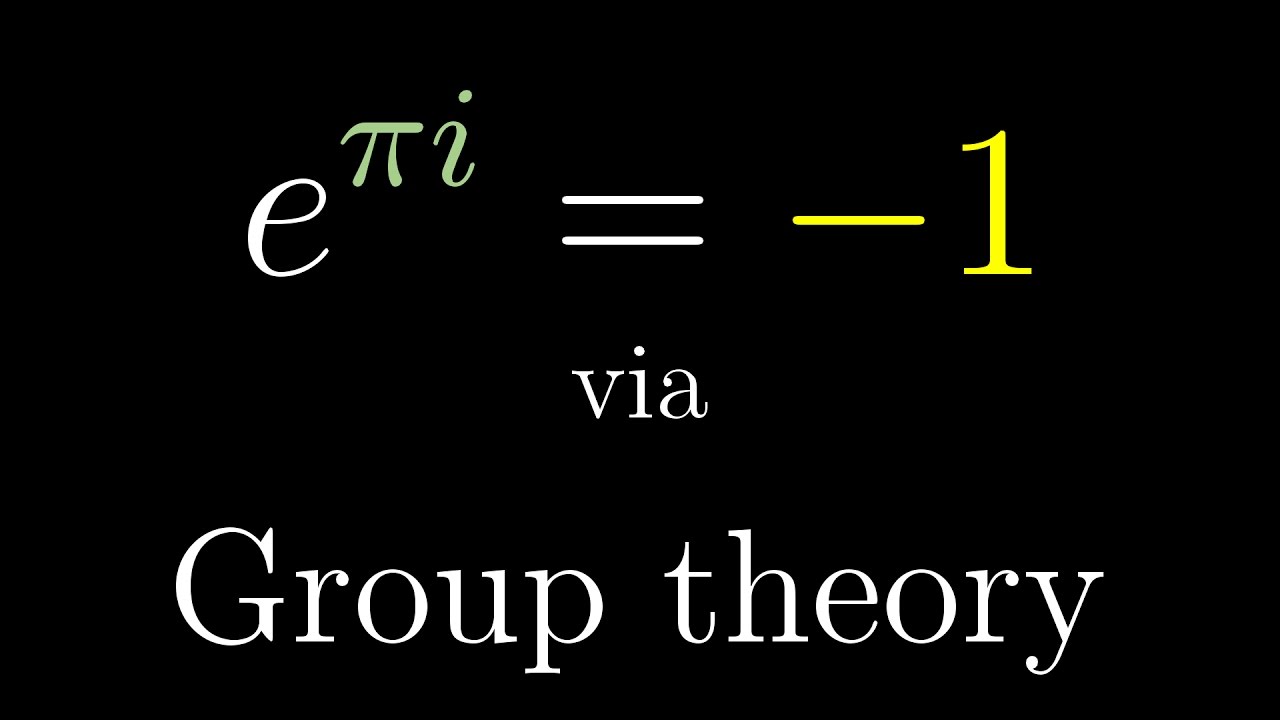 Euler's Formula & Group Theory Intuition 🤓