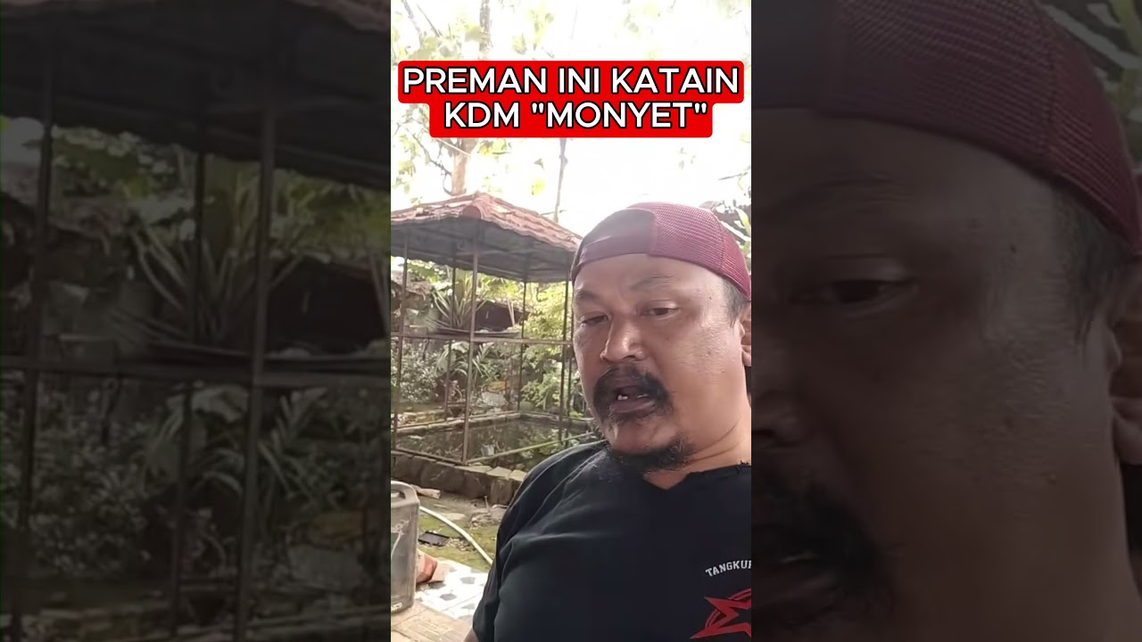 Kang Dedi Mulyadi Dituduh Monyet oleh Preman 😲