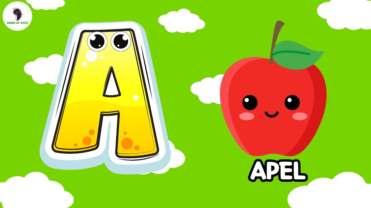 Lagu Belajar ABC: A Untuk Apel, B Untuk Bis 🍎🚍