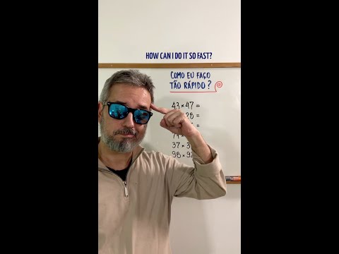 Como eu faço essas contas tão rápido?