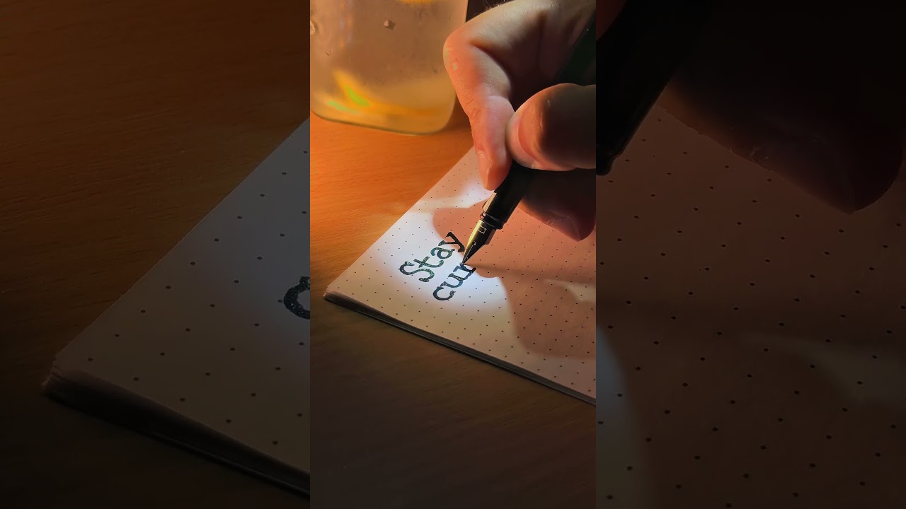 Stay Curious: Calligraphy & Handwriting Art ✍️