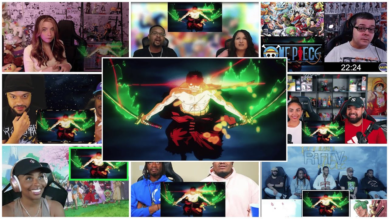 Epic Showdown! Zoro's Three-Sword Style vs King in One Piece Episode 1062 ⚔️