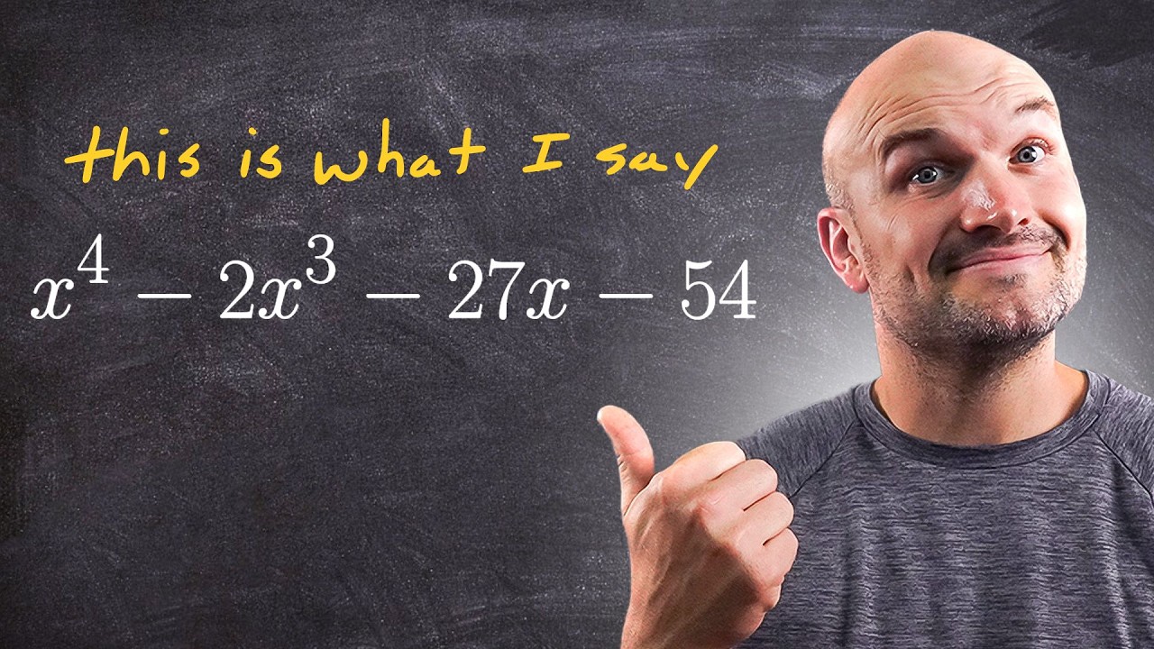 Essential Tip for Factoring Polynomials by Grouping