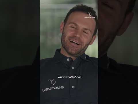 Juan Mata's Dream Tennis Doubles Match  #laureus  #football #tennis #rogerfederer #djokovic #nadal