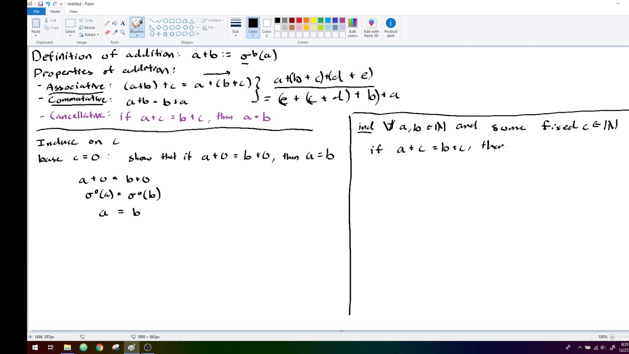 Peano Arithmetic: How to Prove Addition Is Cancellative ✨