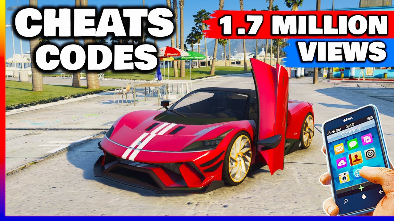 GTA 5 Cheat Codes for Money, Cars & More 💰