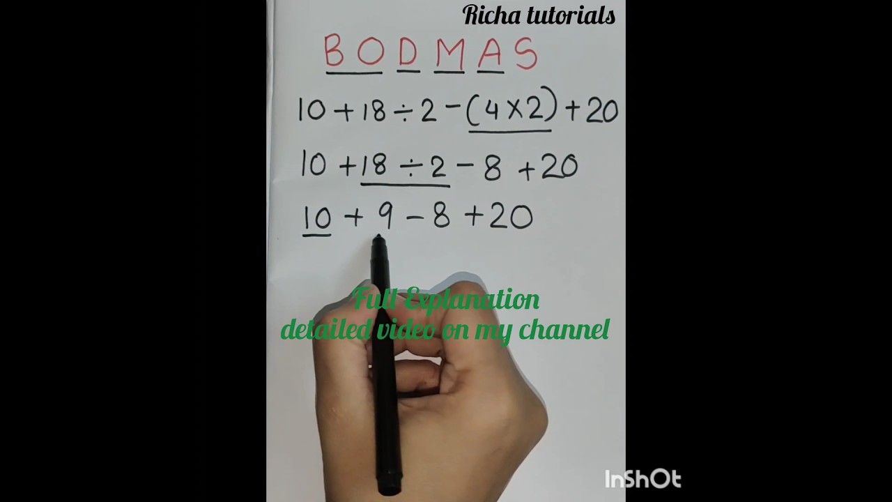 Master BODMAS in Minutes! Easy Math Solution Trick 🔢