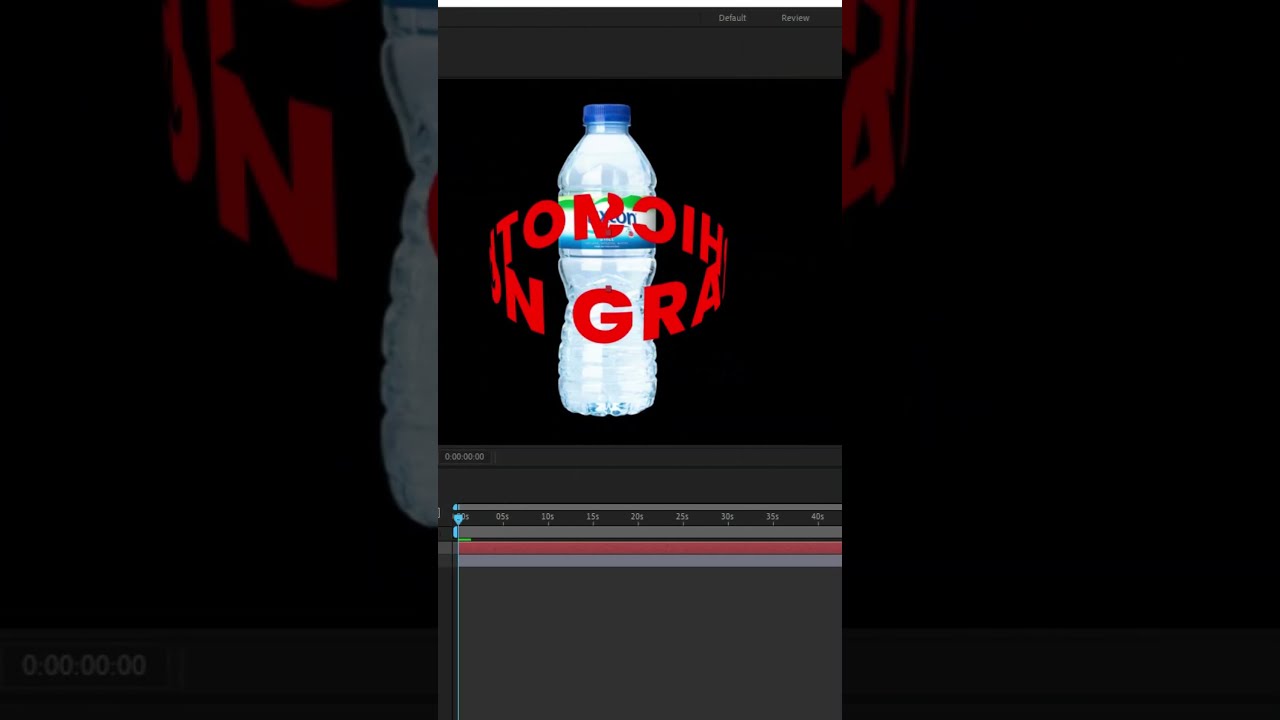 After Effects: Rotating Text Cylinder Tutorial