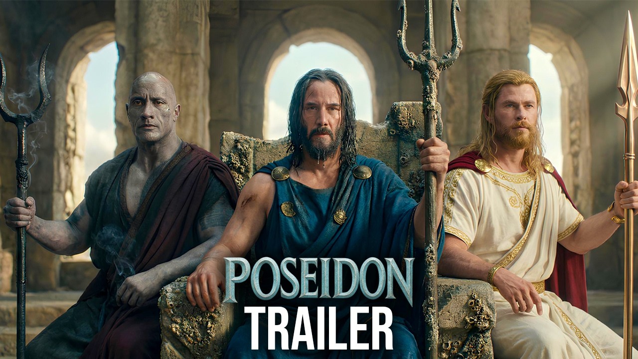 Poseidon (2026) First Trailer | Keanu Reeves & Dwayne Johnson 🌊