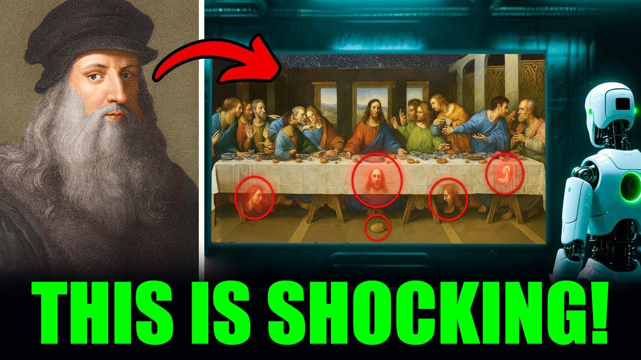 AI Uncovers Hidden Message in Da Vinci’s The Last Supper 😱