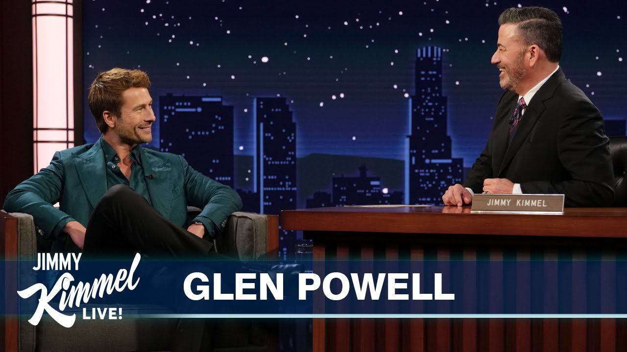 Glen Powell Opens Up About Playing Chad Powers, His QB Journey, and Returning to College 🎓