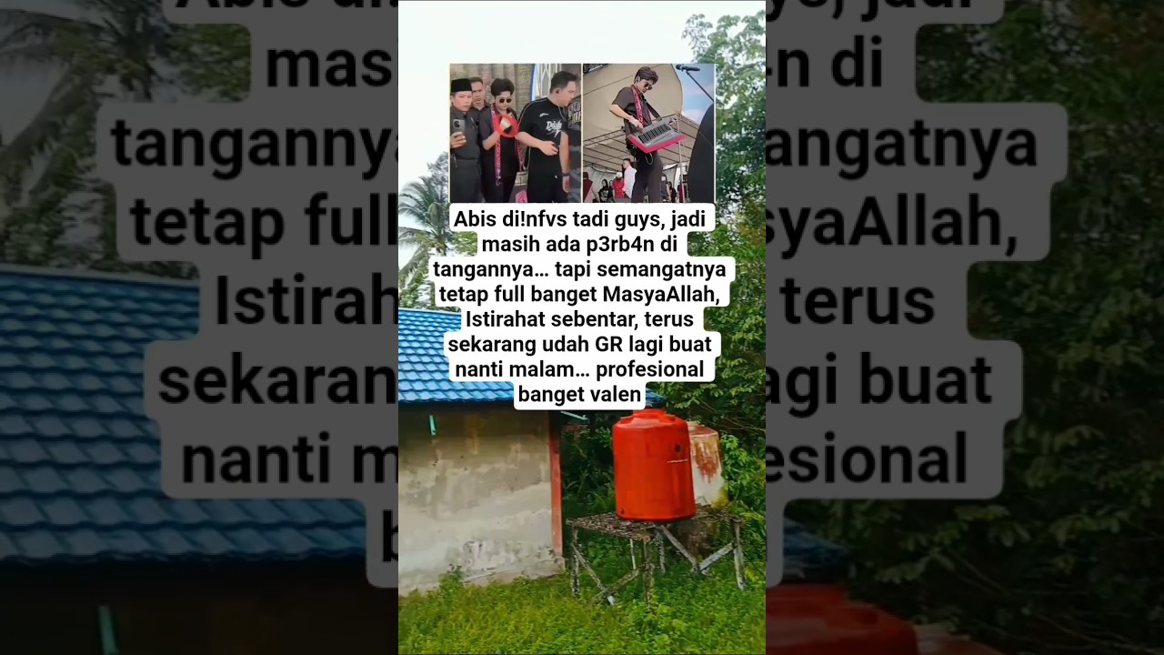 Valen D'Academy tetap profesional meski kurang sehat 🤒