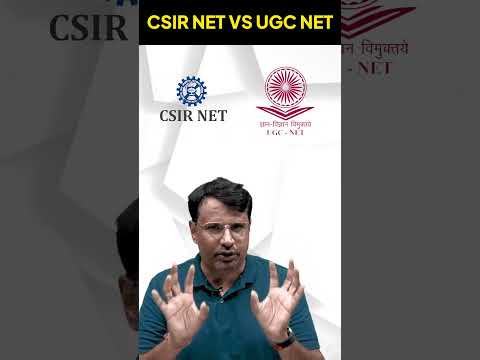 CSIR NET Vs UGC NET #shorts #youtubeshorts #trending #csirnet #ugcnet