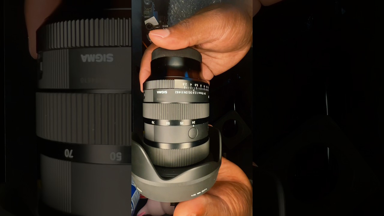 Sigma 24-70mm F2.8 DG DN II for Sony A7III 📸