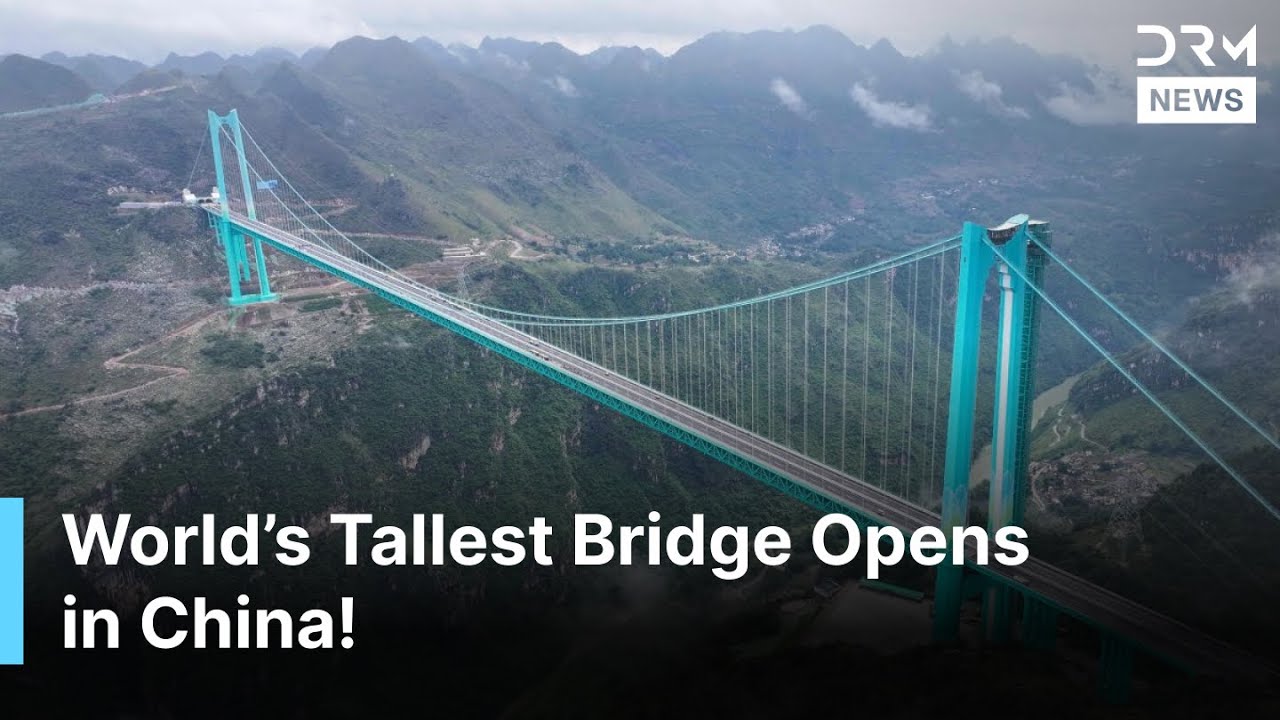 Huajiang Grand Canyon Bridge Opens in Guizhou 🌉