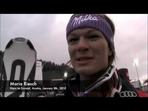 Maria Riesch in Haus im Ennstal