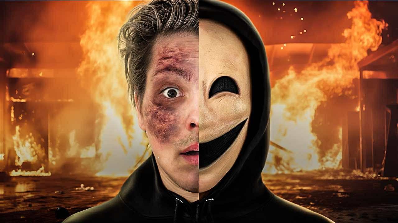 Prześladuje mnie osoba z spalona twarzą! 👻