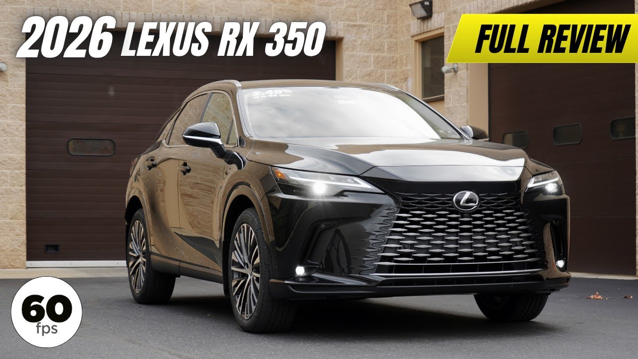 2026 Lexus RX 350 Review 🚗 | Top Luxury Midsize SUV