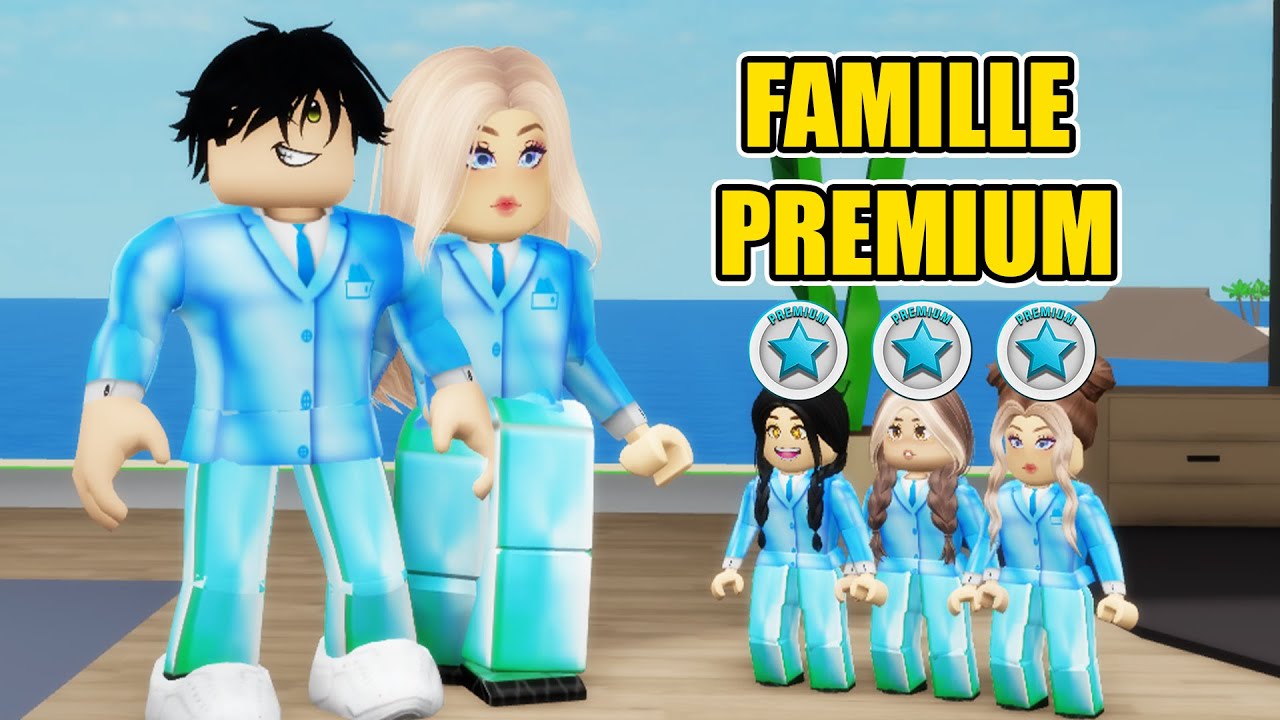 Création de ma famille premium sur Brookhaven Roblox ✨