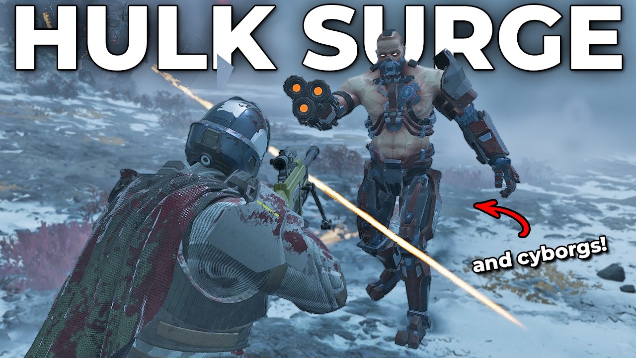 Helldivers 2: Dominating Cyborgs with Anti-Materiel Rifle 🎯