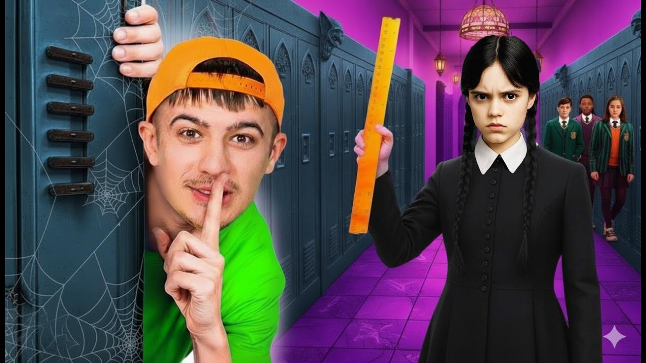 24 Ώρες στο Σχολείο της Wednesday! 🔥