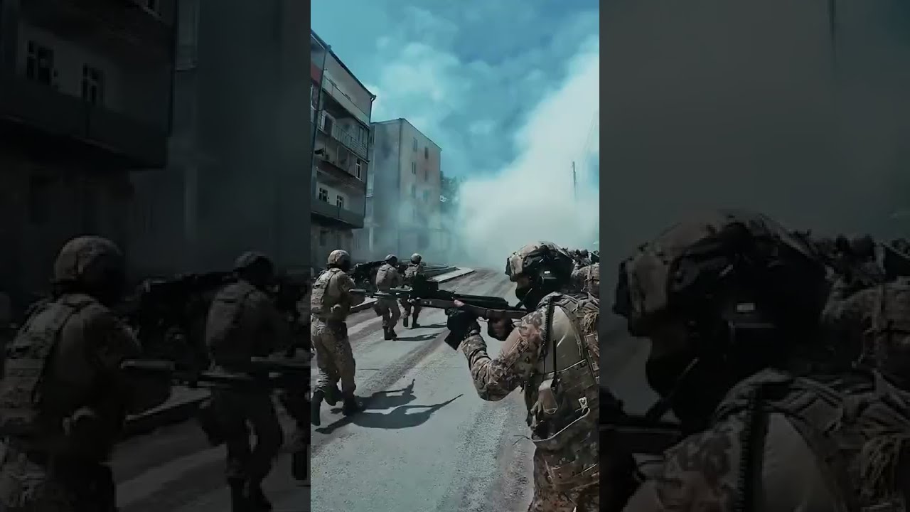Azerbaijan Special Forces in Heat Waves 🌡️