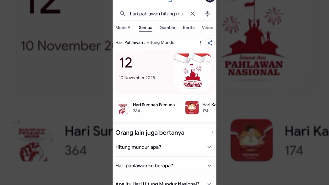 Hitung Mundur Hari Pahlawan 2025: Tinggal 12 Hari Lagi