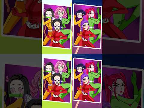 K Demon Hunters Vs Kimetsu no Yaiba GRADUATION ALBUM Complete COMPARISON | Anime Cosplay #shorts