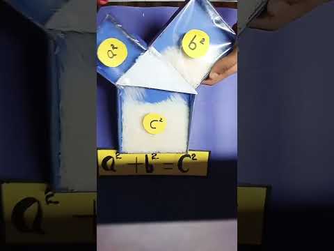 # Pythagoras theorem # Maths # D.I.Y. # Youtube #project