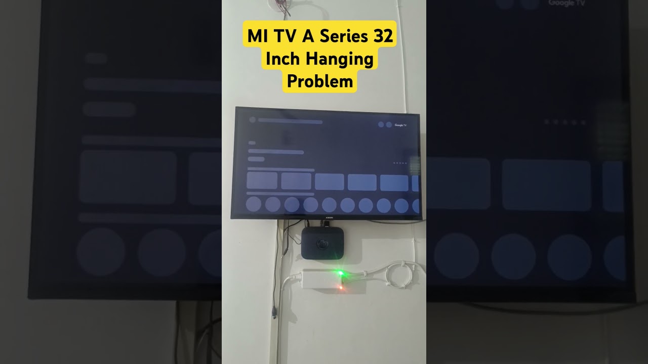 MI 32 Fixing MI 32-Inch TV Wall Mount Issues 🛠️