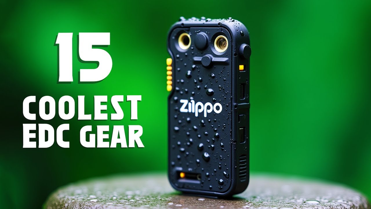 15 Top 15 Coolest EDC Gear & Gadgets for Everyone