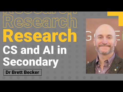 Uses of generative AI in secondary school CS – Dr B. Becker | Computing education research