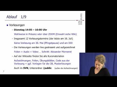 Algorithmen und Datenstrukturen im SS 2023, Vorlesung 01