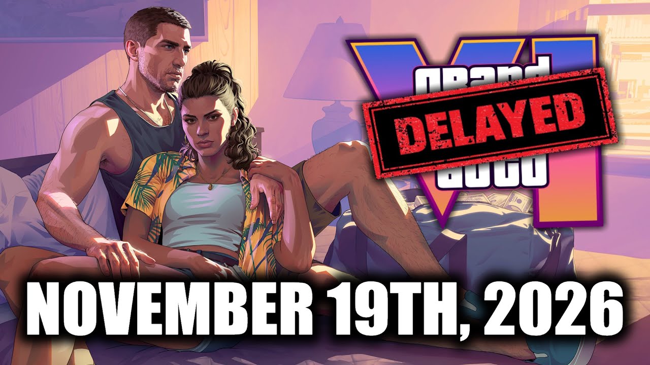 GTA 6 Delayed Again! New Release Date Set for November 2026 ๐