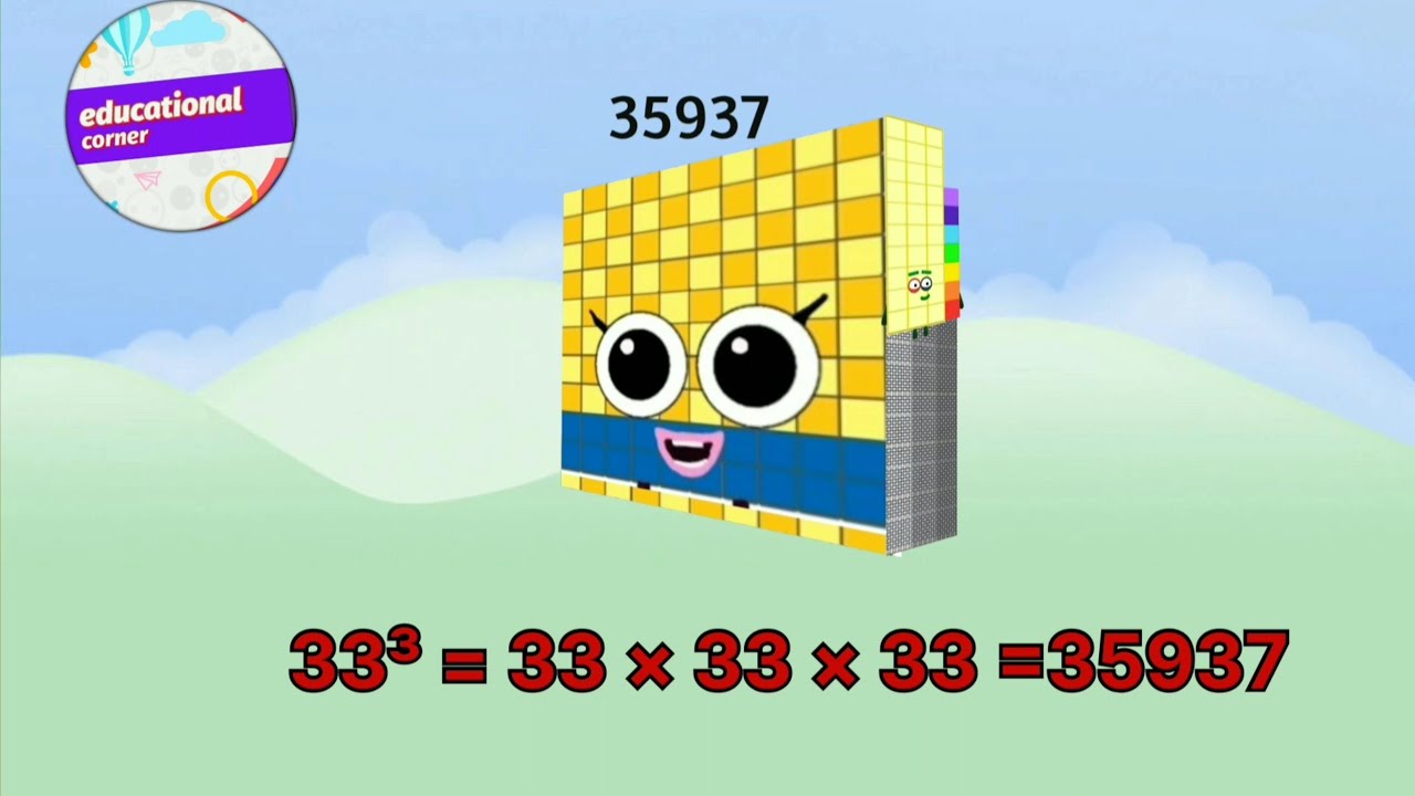 Meet numberblocks cube 1 to 25 (part 1) |learn to count @educationalcorner110