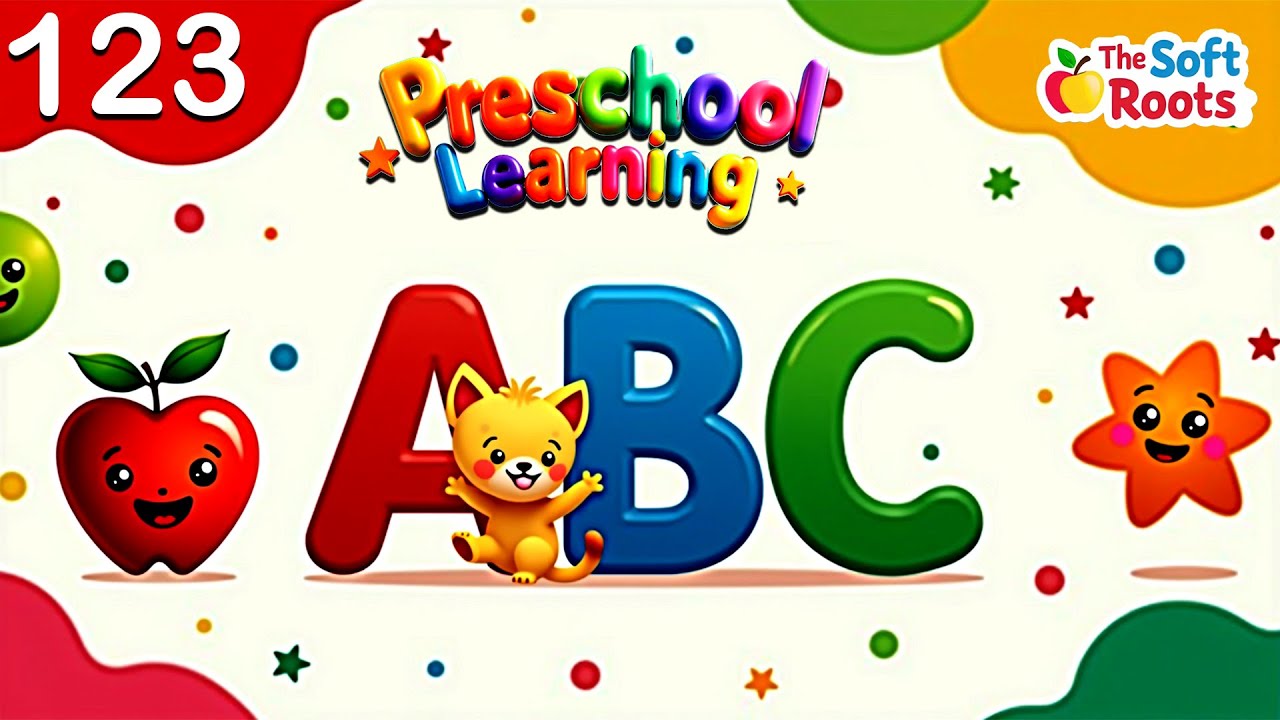 Fun Home Learning Activities for 3-Year-Olds: ABCs, Shapes, Numbers & Colors 🌈