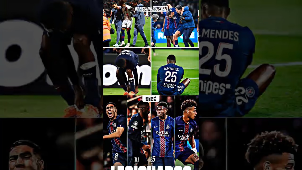 Krisis Cedera di PSG: Hakimi, Dembele, Mendes, dan Doué Absen, Luis Enrique Dihadapkan Tantangan Berat ⚽