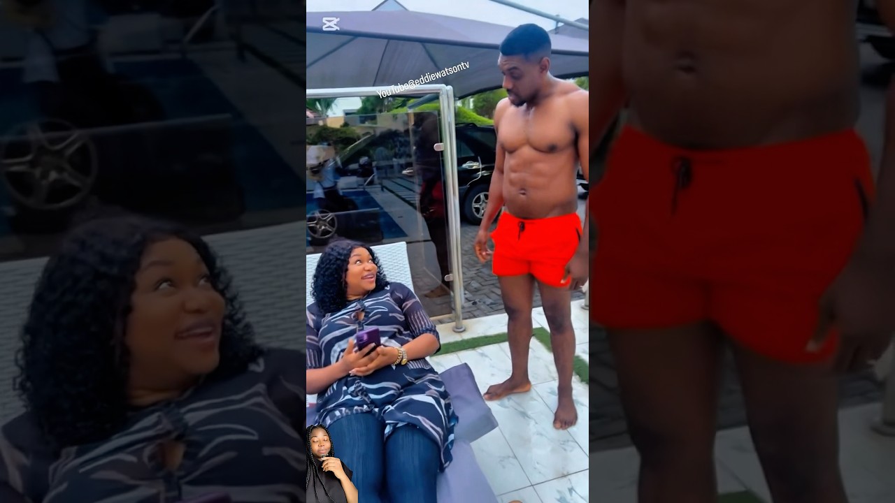 Ruth Kadiri & Eddie Watson Relax by the Pool 🏊‍♂️