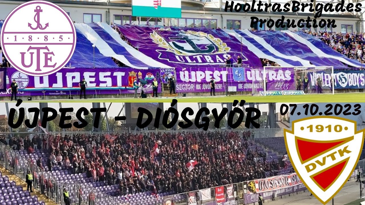 Újpest vs Diósgyőr Match Highlights & Fan Atmosphere – 07.10.2023 ⚽