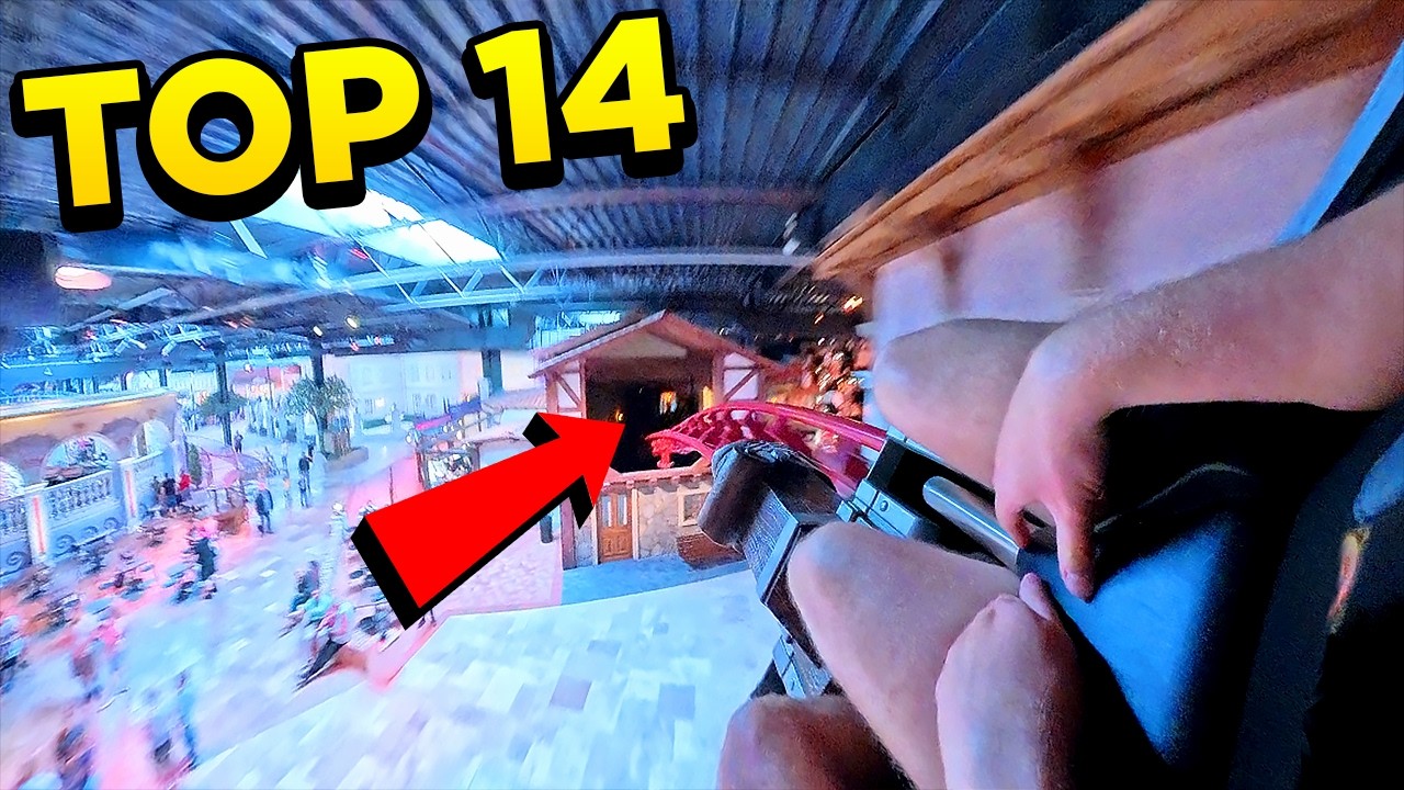 TOP 14 Discover Poland's 14 Fastest Roller Coasters in 2025! 🎢 Epic Smooth POV Rides