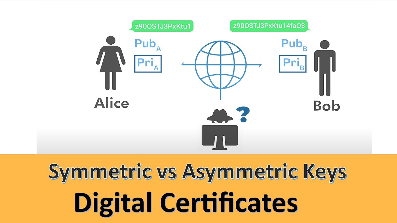 Mastering Distributed Systems Security: Symmetric & Asymmetric Keys, Digital Certificates 🔐